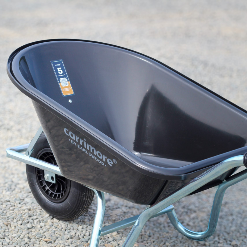 Carrimore Muckmaster Wheelbarrow - 160L - Puncture Proof-2