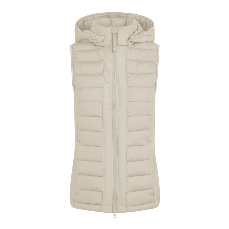 Pikeur Ladies Hybrid Vest - Pearl Grey