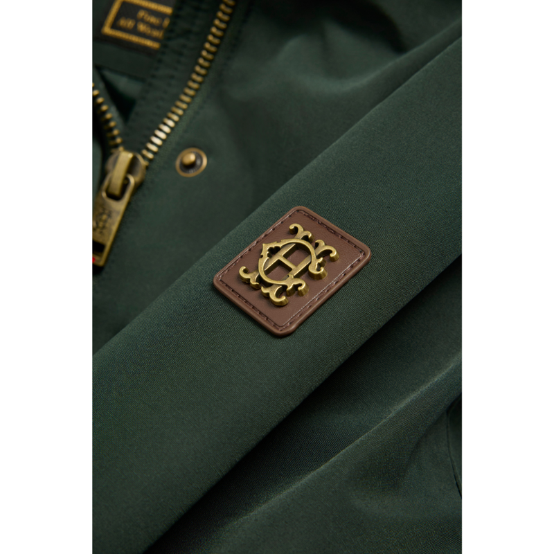 Holland Cooper Team Waterproof Coat - Ivy Green-5