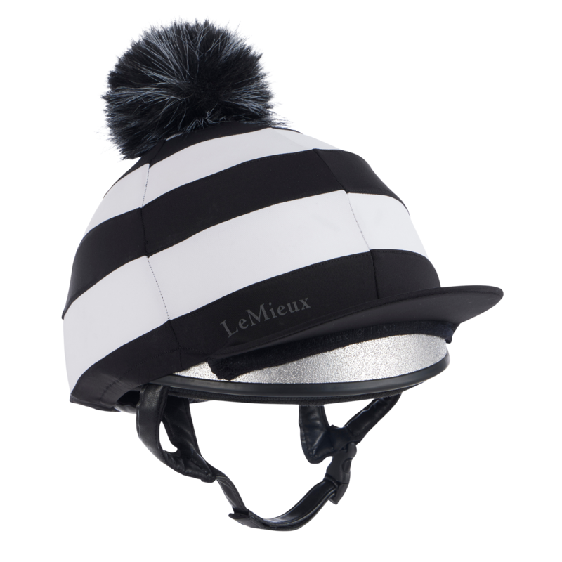 LeMieux Derby Pom Hat Silk - Black
