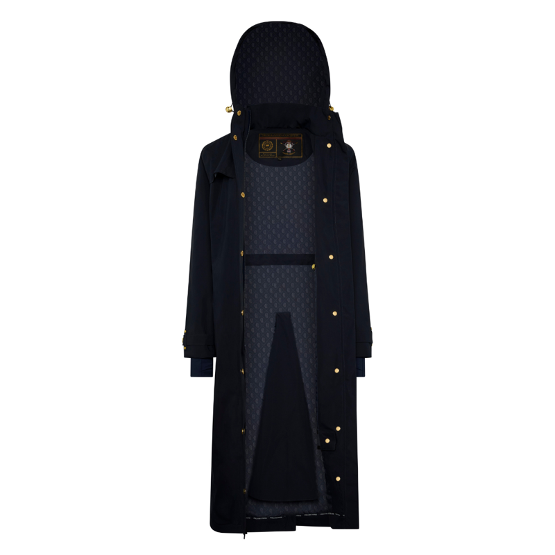 Holland Cooper Folgate Riding Coat - Ink Navy-6