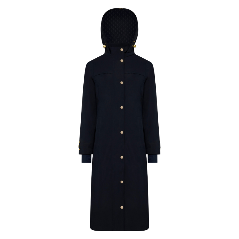 Holland Cooper Folgate Riding Coat - Ink Navy-5