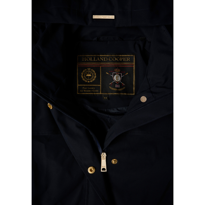 Holland Cooper Folgate Riding Coat - Ink Navy-8