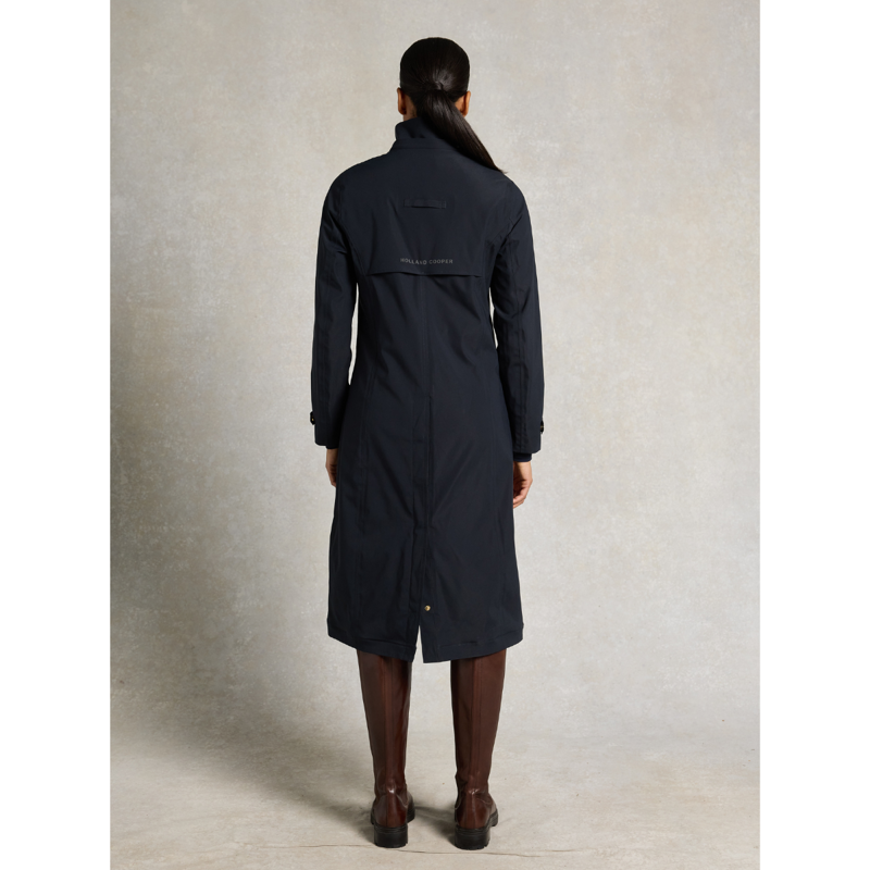 Holland Cooper Folgate Riding Coat - Ink Navy-3