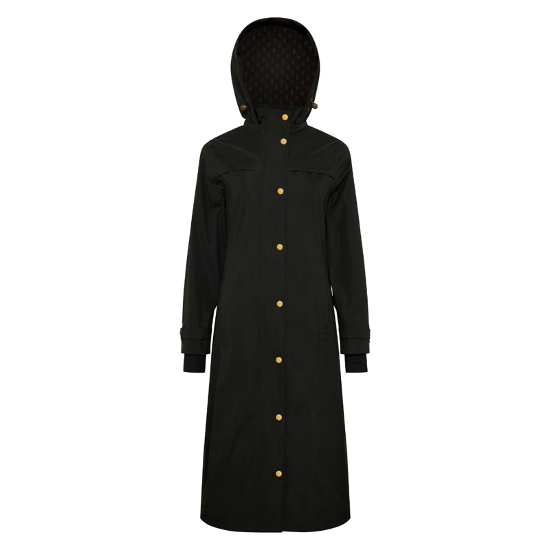 Holland Cooper Folgate Riding Coat - Dark Pine Green-4