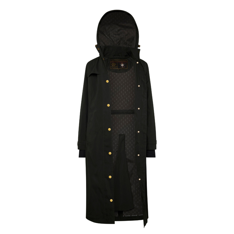 Holland Cooper Folgate Riding Coat - Dark Pine Green-5