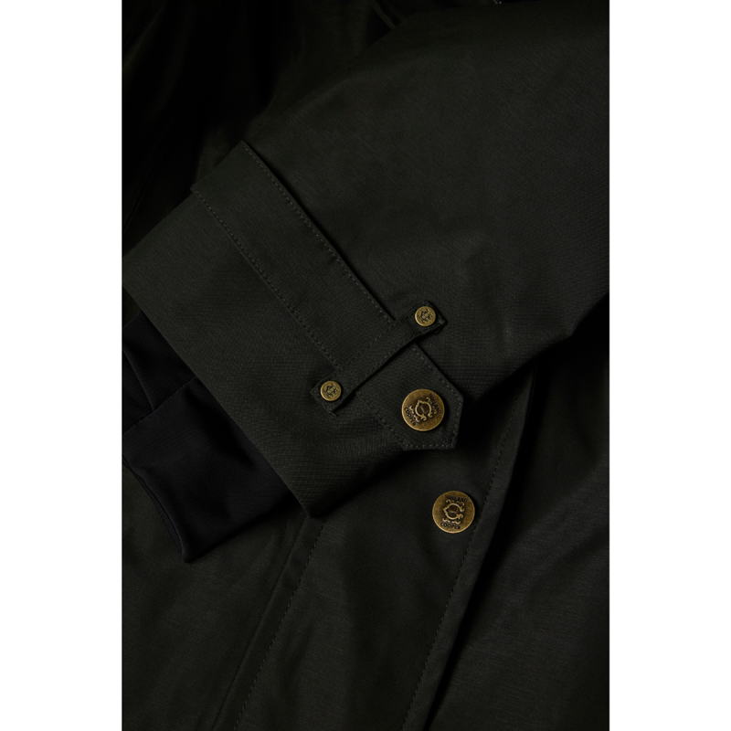 Holland Cooper Folgate Riding Coat - Dark Pine Green-7