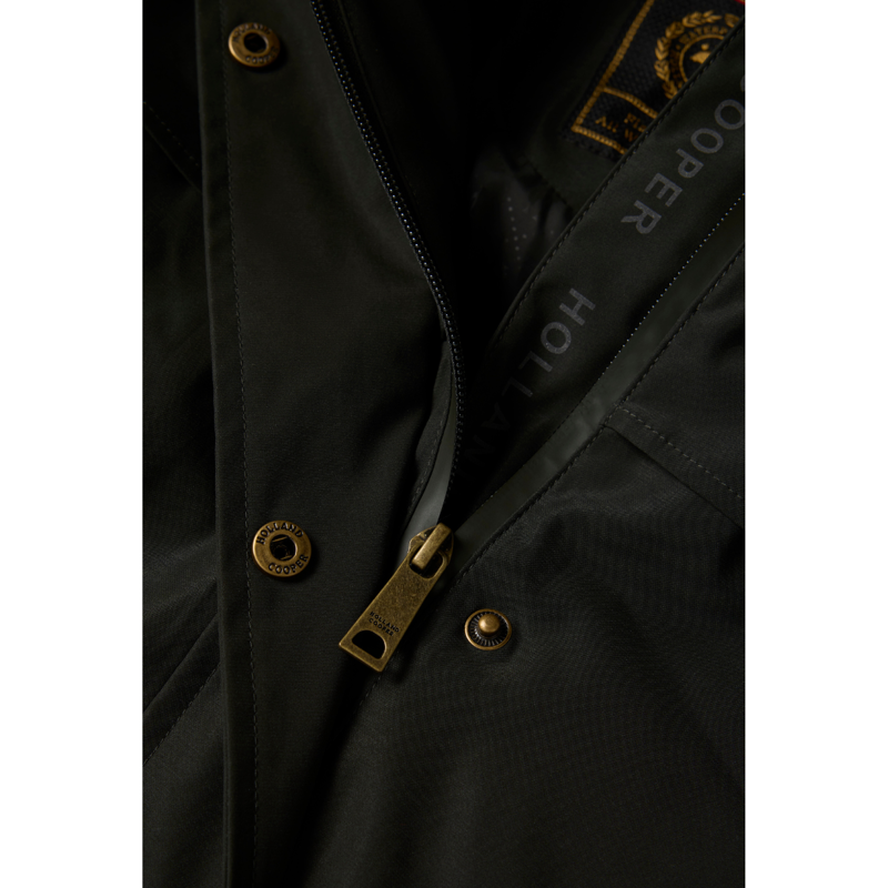 Holland Cooper Folgate Riding Coat - Dark Pine Green-8