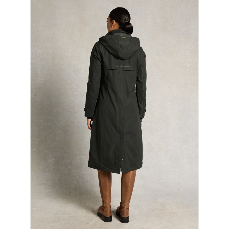 Holland Cooper Folgate Riding Coat - Dark Pine Green-2