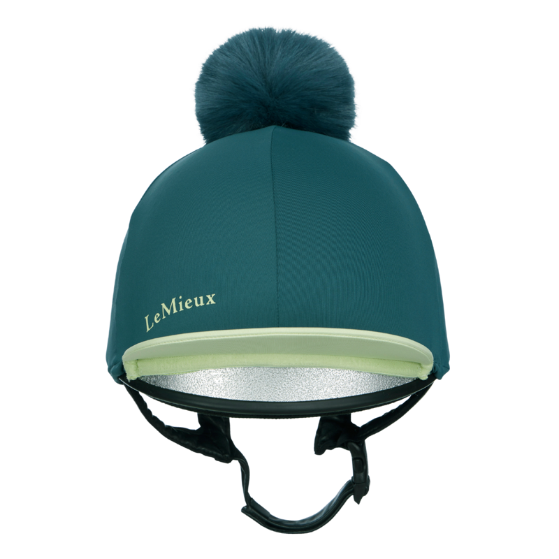 LeMieux Classique Pom Hat Silk - Jungle-1