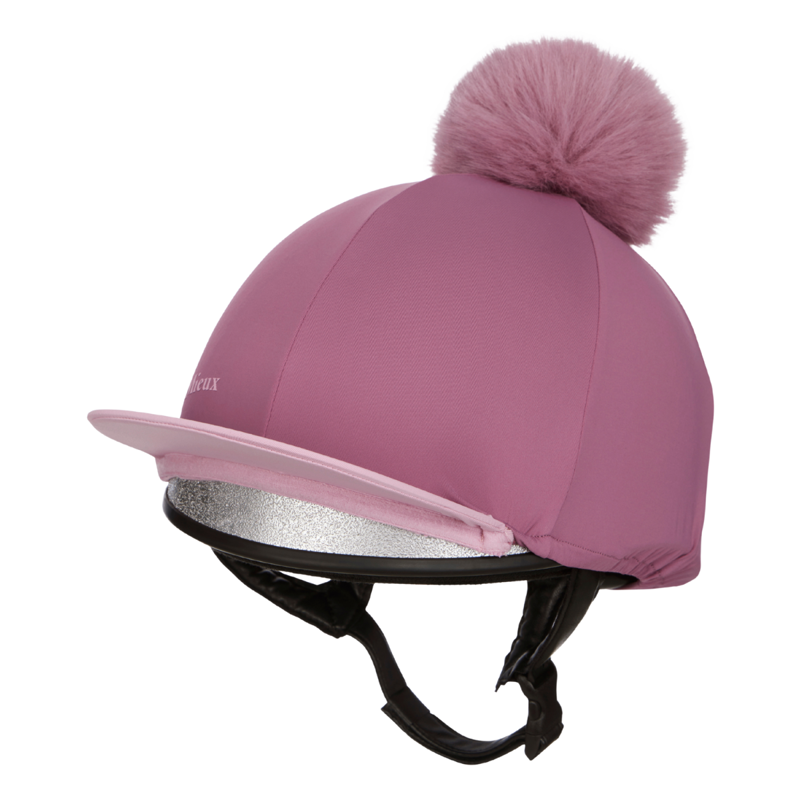 LeMieux Classique Pom Hat Silk - Mallow-2