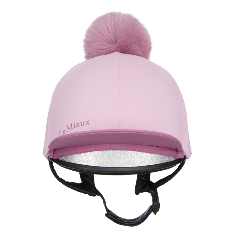 LeMieux Classique Pom Hat Silk - Fondant-1