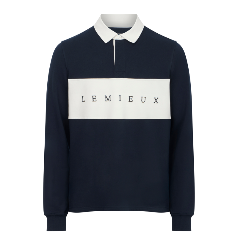 LeMieux Men's Rugby Shirt - Navy