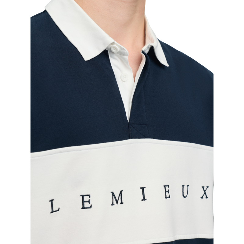 LeMieux Men's Rugby Shirt - Navy-3