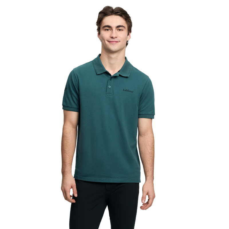 LeMieux Men's Classique Polo Shirt - Jungle-1