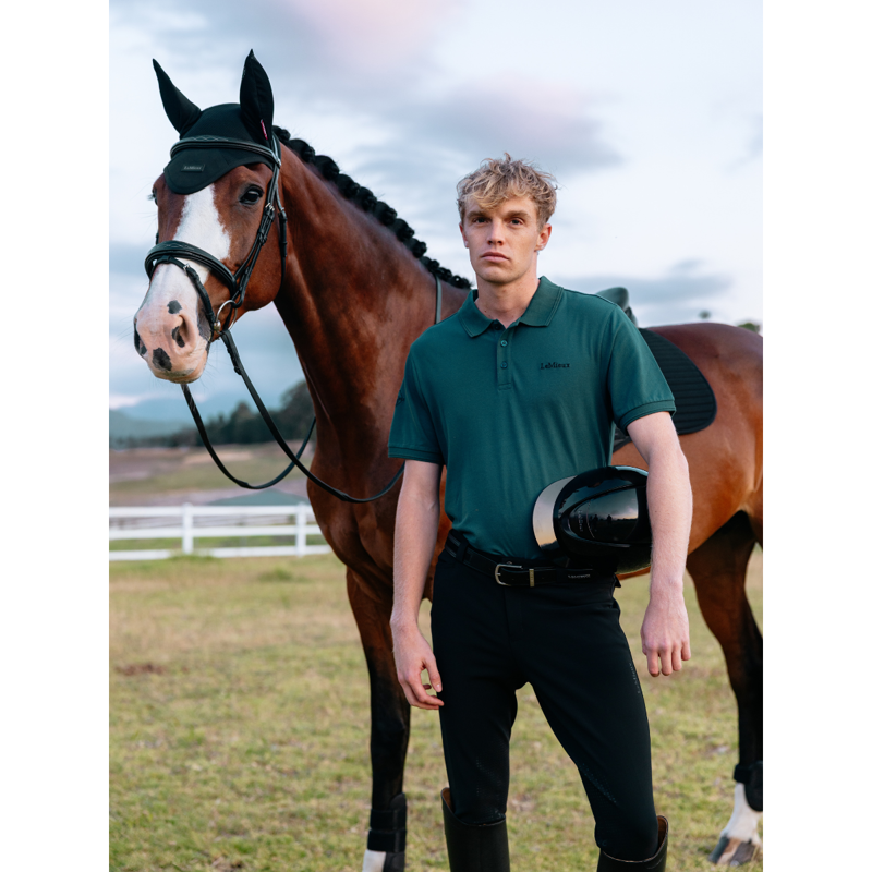 LeMieux Men's Classique Polo Shirt - Jungle-3
