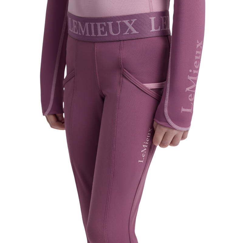 LeMieux Mini Pull On Breeches - Mallow-1
