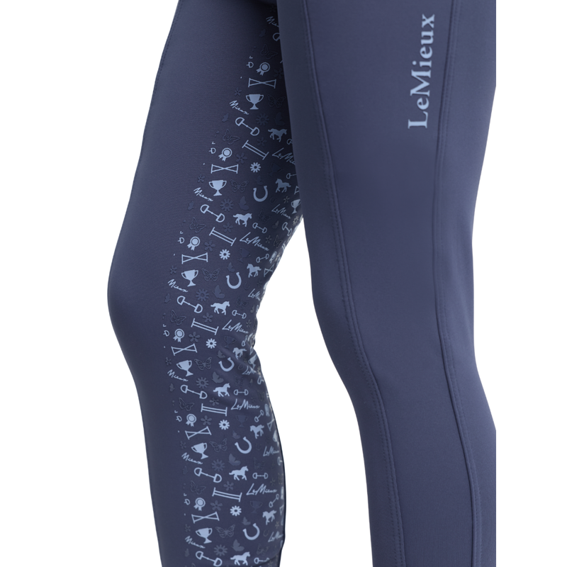 LeMieux Mini Pull On Breeches - Shadow-1