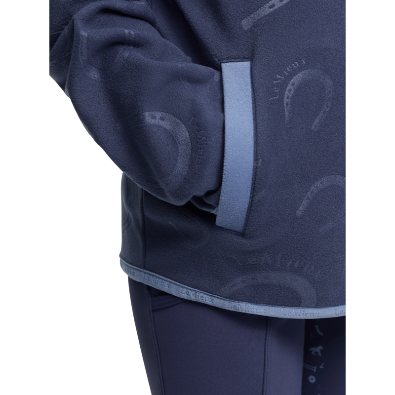 LeMieux Mini Maggie Fleece - Shadow-4