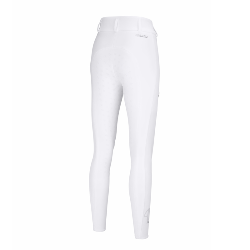Pikeur Ladies Amia SD Full Seat Breeches - White-1