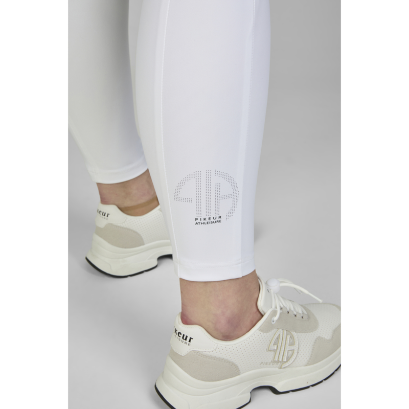 Pikeur Ladies Amia SD Full Seat Breeches - White-8