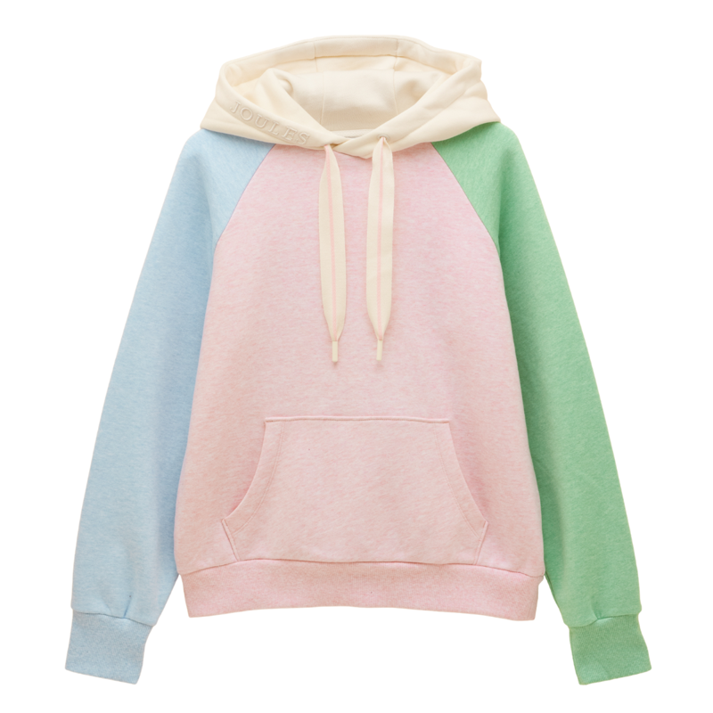 Joules Ladies Milbourne Colourblock Hoodie - Multi