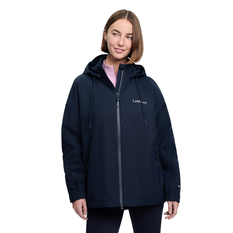 LeMieux Indra Waterproof Jacket - Navy-1
