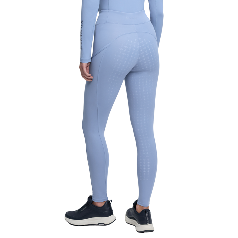 LeMieux Naomi Pull On Breeches - Powder Blue-2