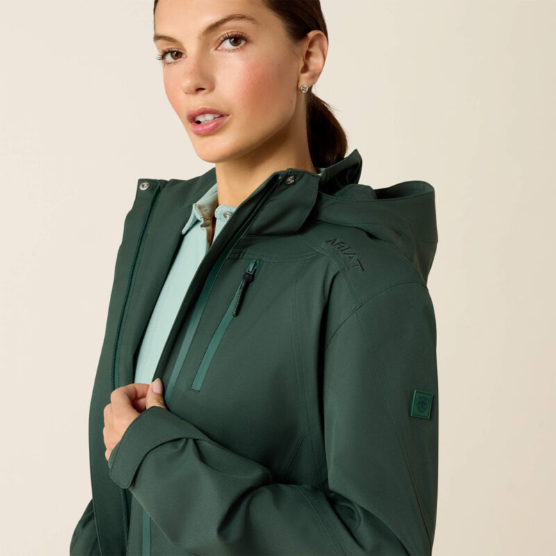 Ariat Women's Coastal Waterproof Jacket - Monstera-2