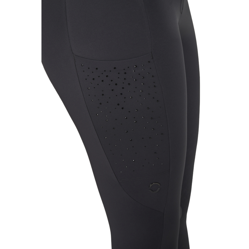 Pikeur Ladies Yella SD Full Seat Breeches - Black-2