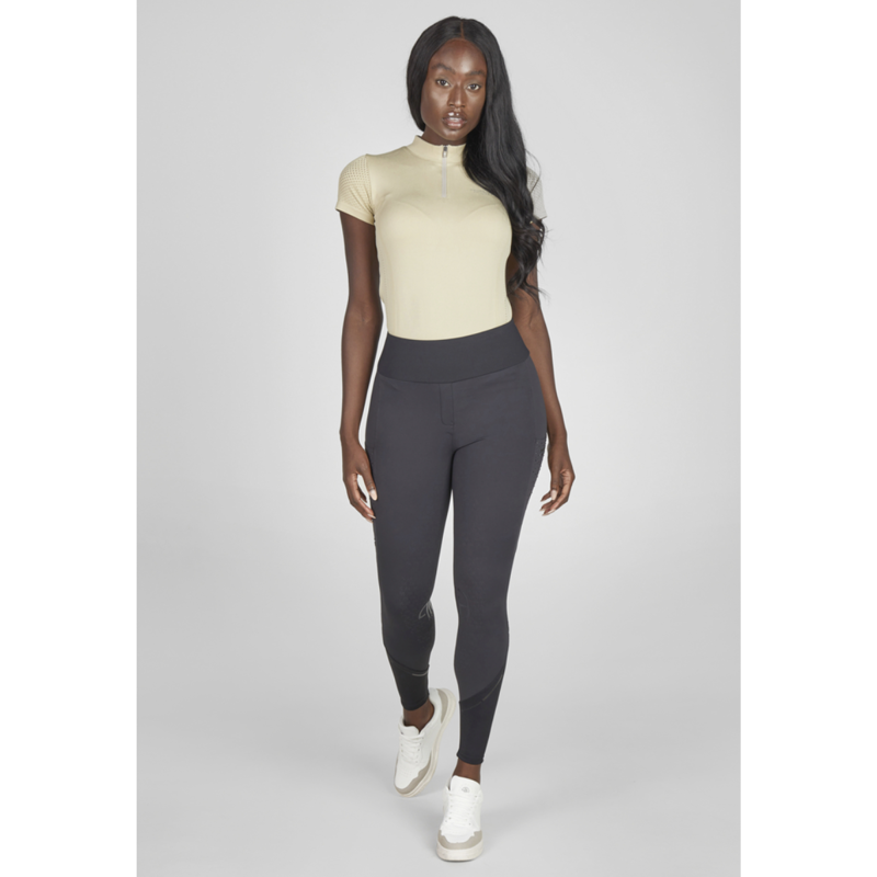 Pikeur Ladies Yella SD Full Seat Breeches - Black-5