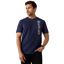 Ariat Men's Vertical Logo T-Shirt - Navy