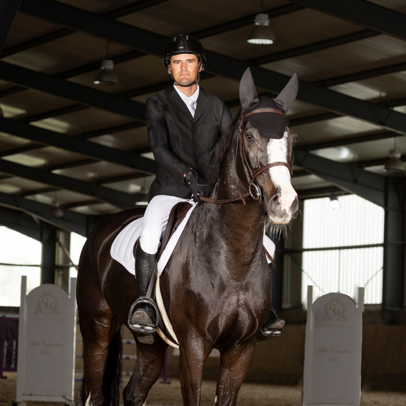 Coldstream Parkhill Men's Mesh Show Jacket - Black-1