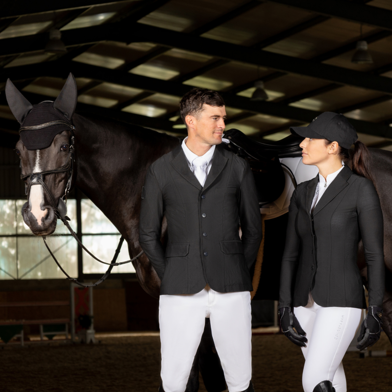 Coldstream Parkhill Men's Mesh Show Jacket - Black-2