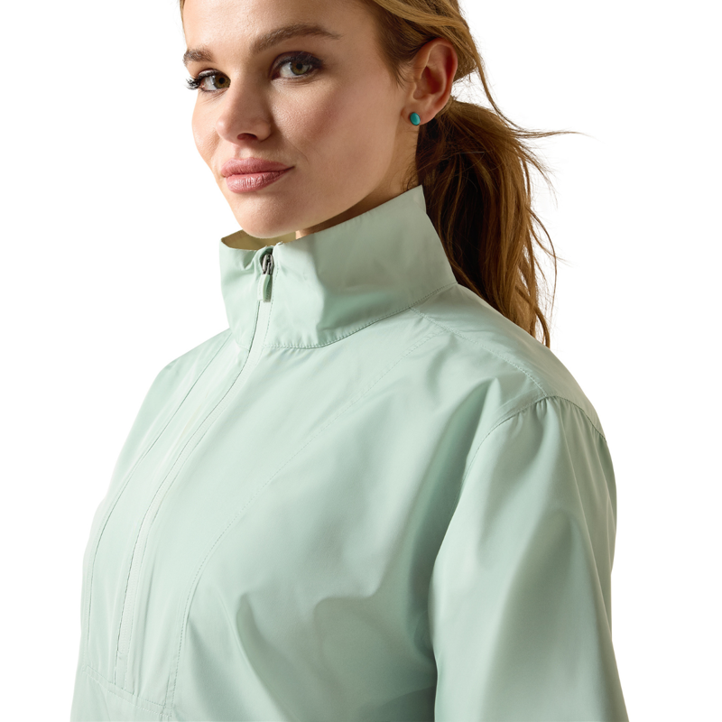 Ariat Women's Whisper Pullover Jacket - Silt Green-3