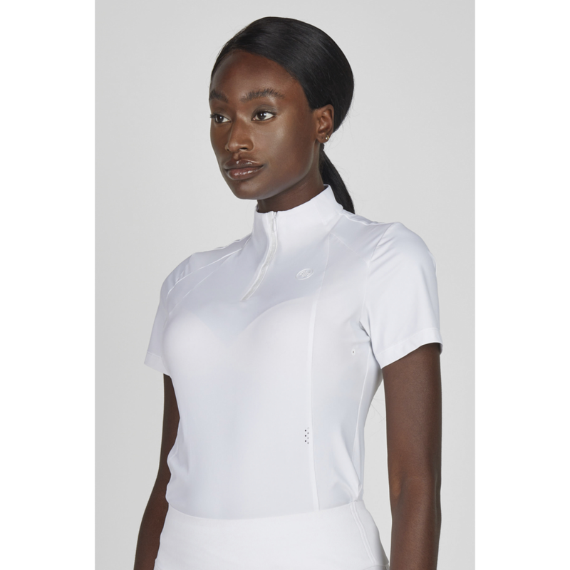 Pikeur Ladies Competition Shirt - White-4