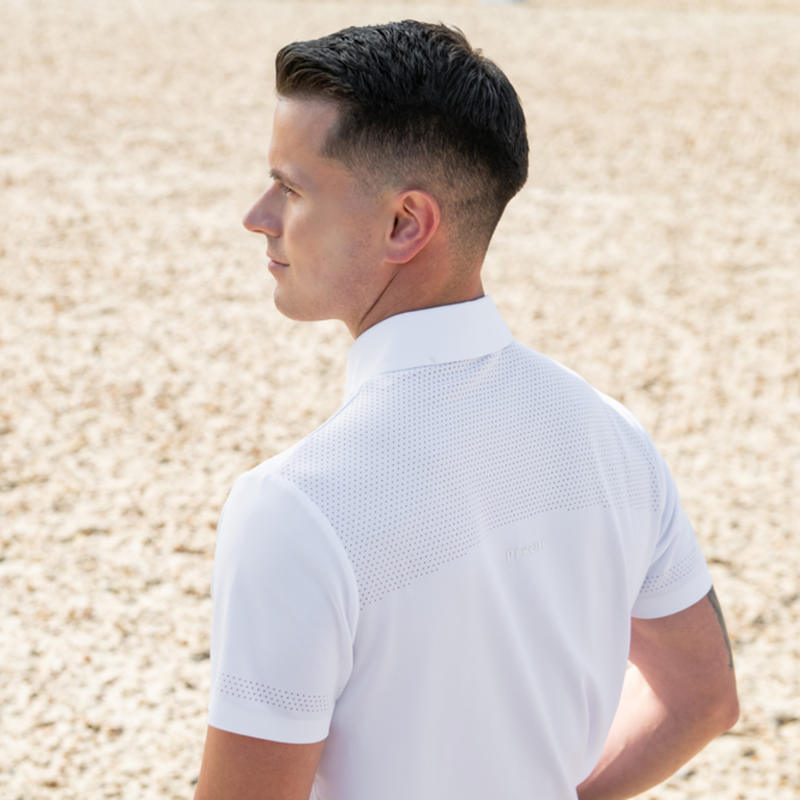 Pikeur Men's Competition Shirt - White-2