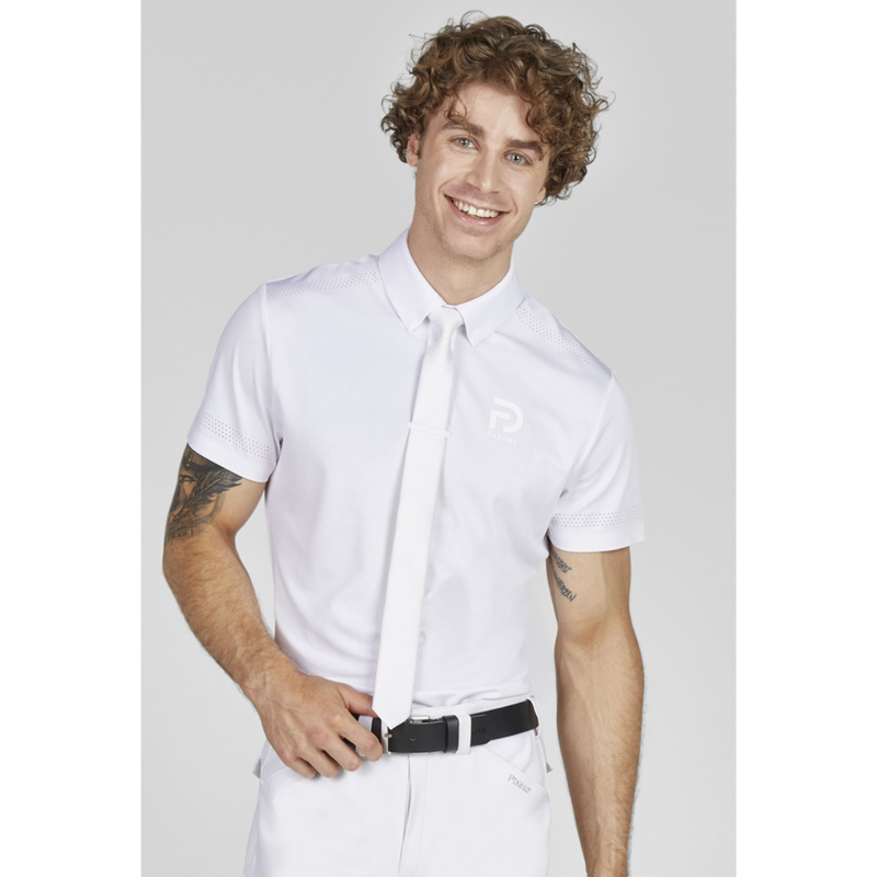 Pikeur Men's Competition Shirt - White-6