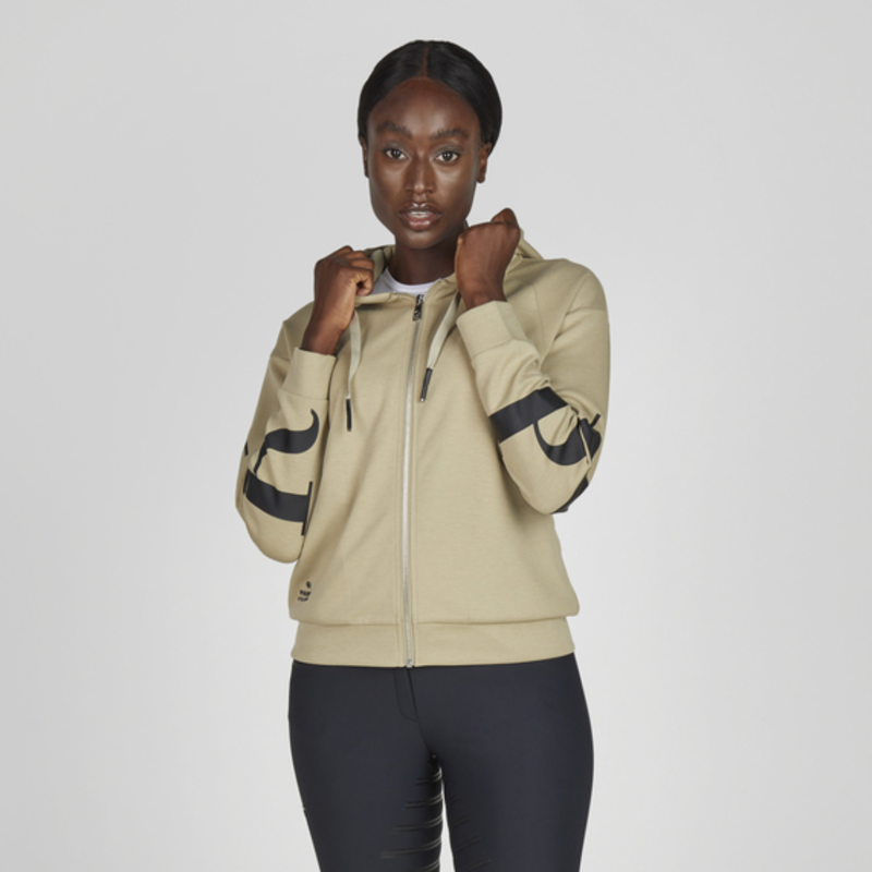 Pikeur Ladies Hoodie Jacket - Frosted Sage-4