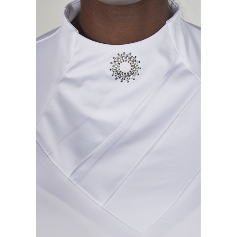 Pikeur Ladies Competition Shirt - White-2
