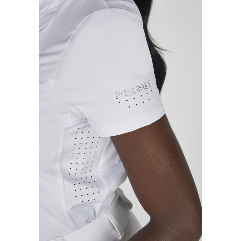 Pikeur Ladies Competition Shirt - White-4
