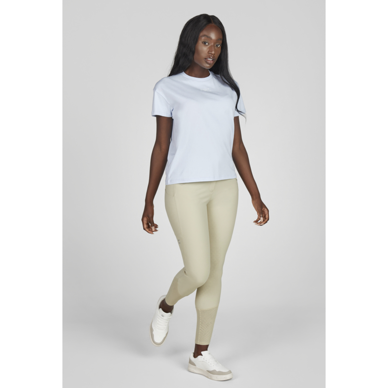Pikeur Ladies Oversized T-Shirt - Azure Glow-4