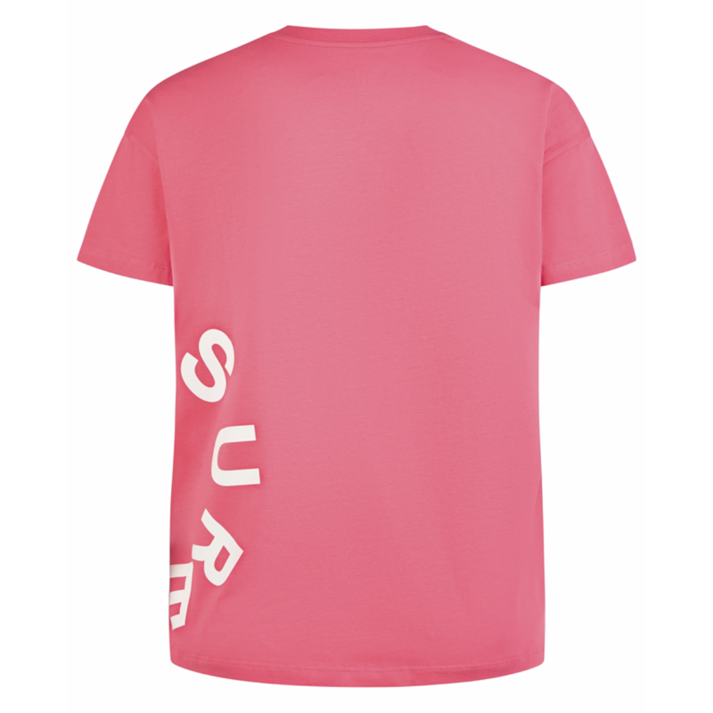Pikeur Ladies Oversized T-Shirt - Raspberry Pink-1
