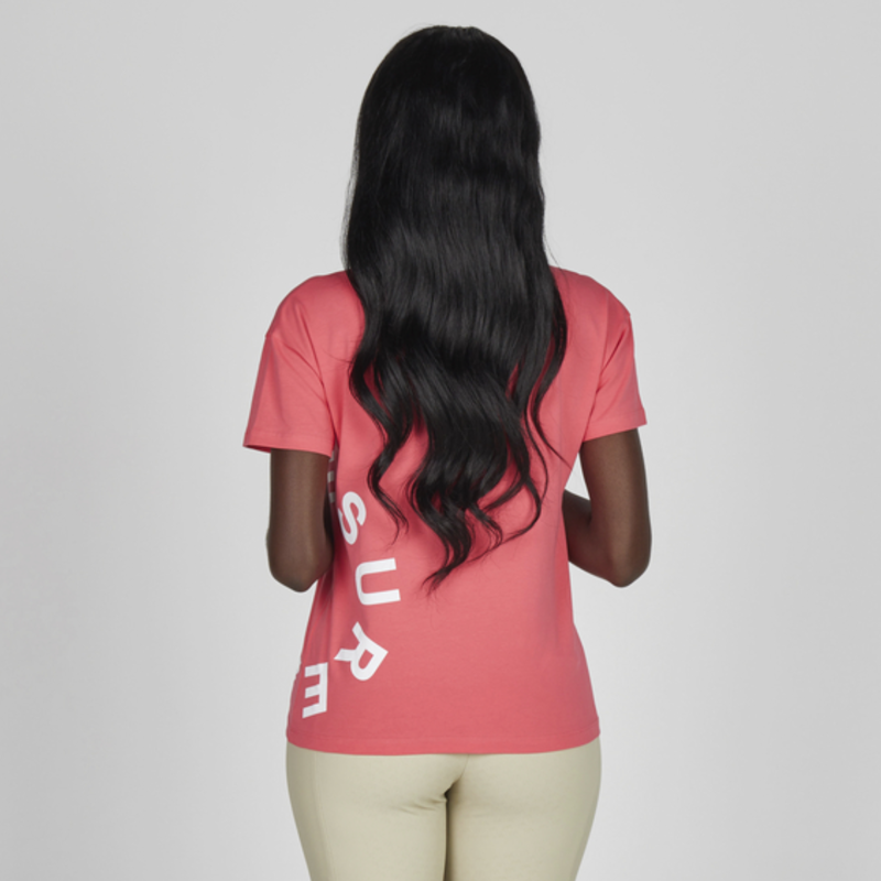 Pikeur Ladies Oversized T-Shirt - Raspberry Pink-3