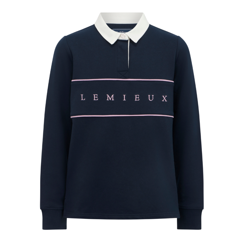 LeMieux Young Rider Riley Rugby Shirt - Navy