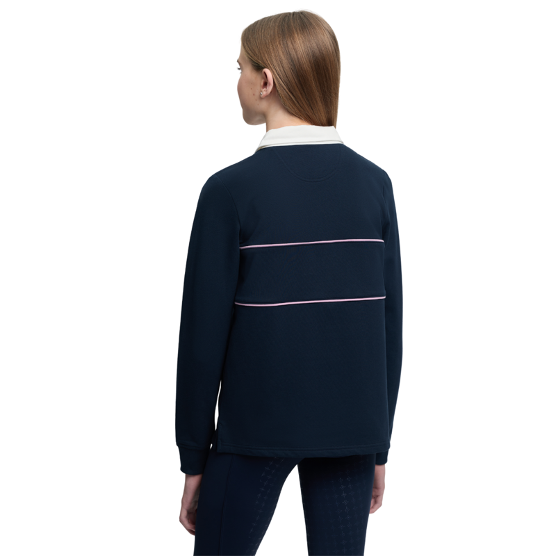 LeMieux Young Rider Riley Rugby Shirt - Navy-2