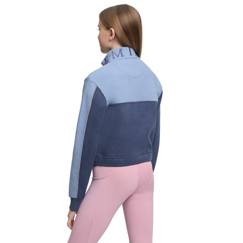 LeMieux Young Rider Cropped Kate Quarter Zip - Shadow-2