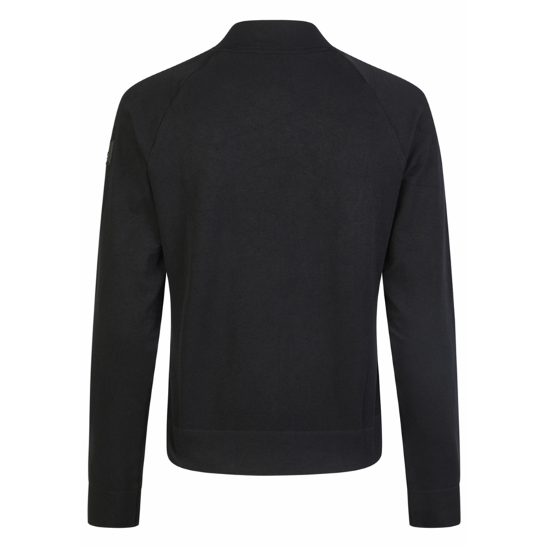 Pikeur Ladies Knit Hybrid Blouson - Black-1