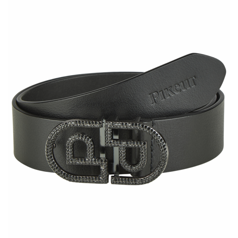 Pikeur Ladies Glitter Belt - Black
