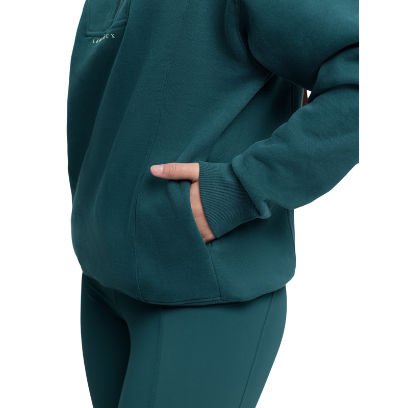 LeMieux Young Rider Vianne Quarter Zip - Jungle-4